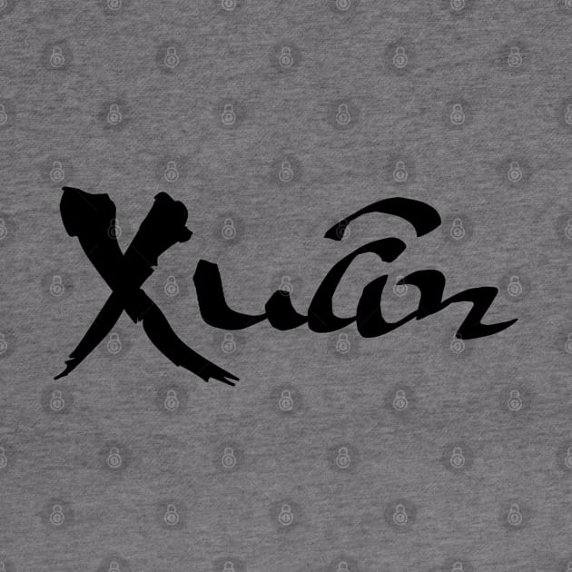 Calligraphy Personalized Name; Xuan; Spring; Vietnamese by AZNSnackShop